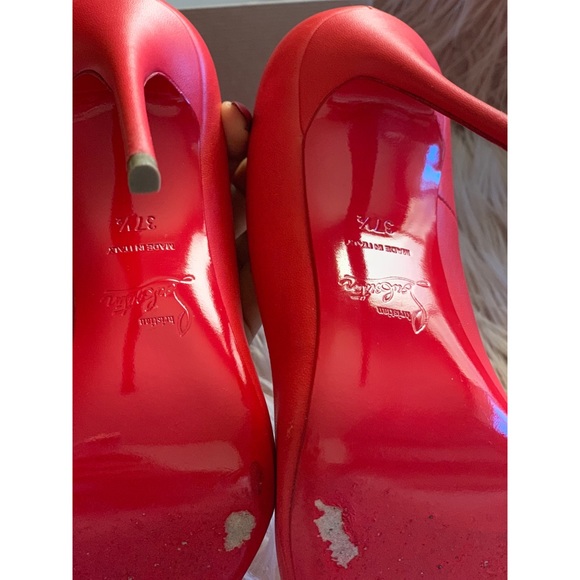 Red So Kate Nappa Shiny Louboutin - Picture 4 of 5